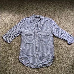 Zara Leightweight Long Sleeve Button Up
